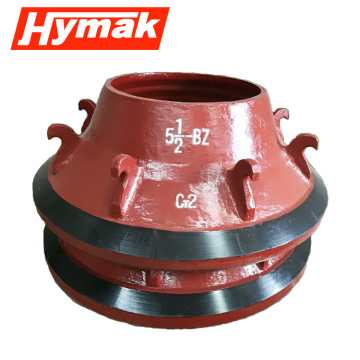 mantle bowl liner cone crusher parts